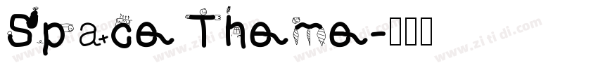 Space Theme字体转换